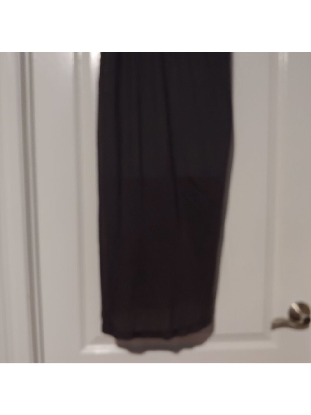 Humanoid Semi-Sheer Halter Midi Dress Lightweight Minimalist Layer Resort Chic M - Picture 4 of 8